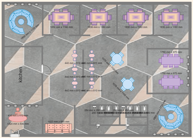 Kitchen Floor Plan