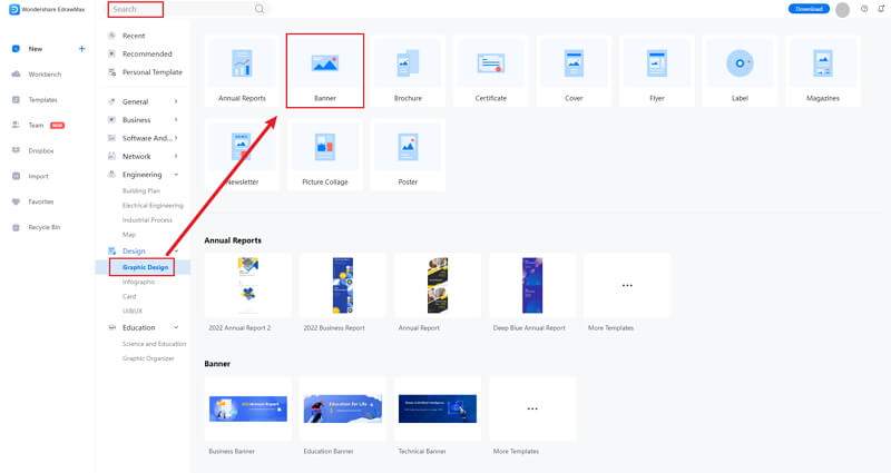 How to Make a Banner in EdrawMax