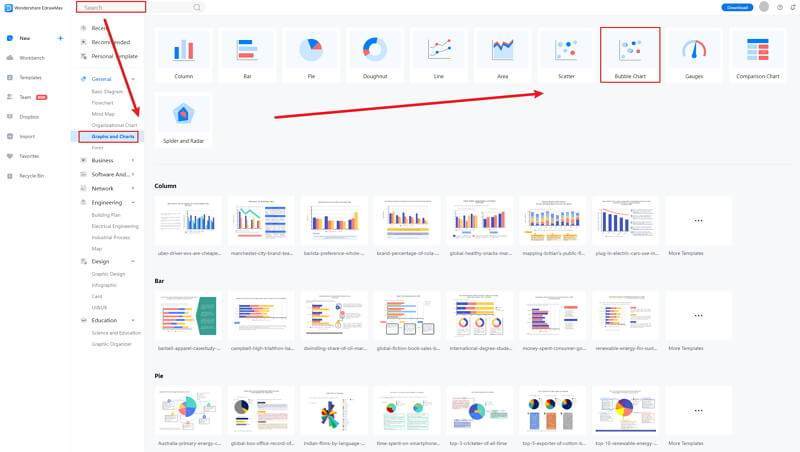 How to Make a Bubble Chart Online Easier