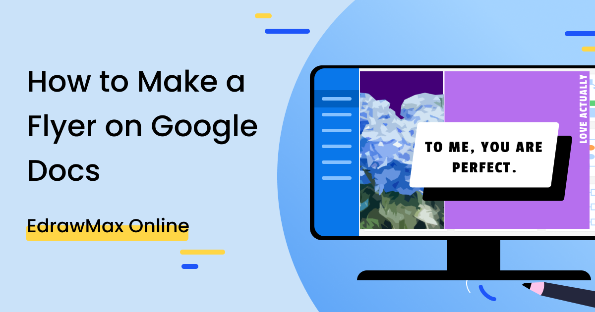 how-to-make-a-flyer-on-google-docs-edrawmax-online