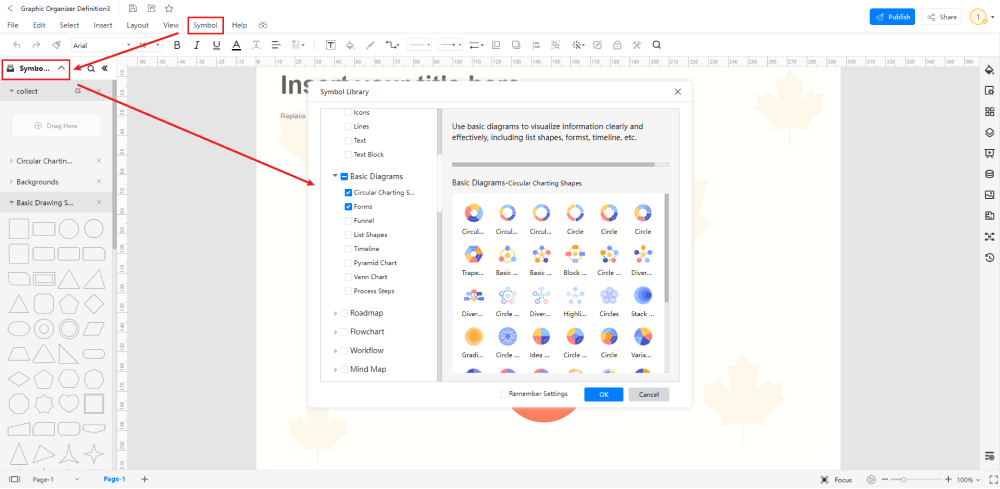 Make a Graphic Organizer in EdrawMax