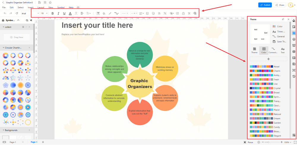 Make a Graphic Organizer in EdrawMax