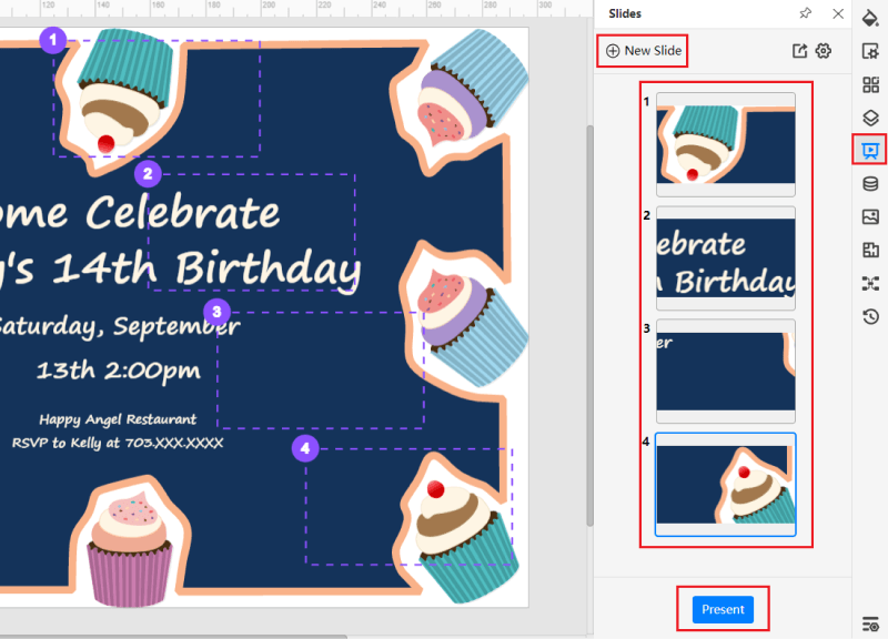 Comment créer un Carte d'anniversaire - Présentation