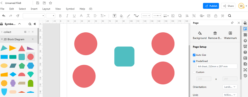 How to Make An block diagram in EdrawMax