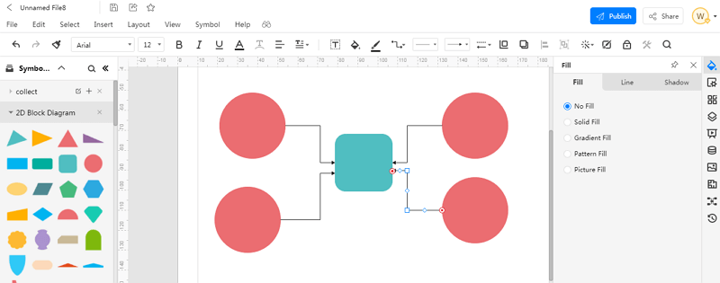 How to Make An block diagram in EdrawMax