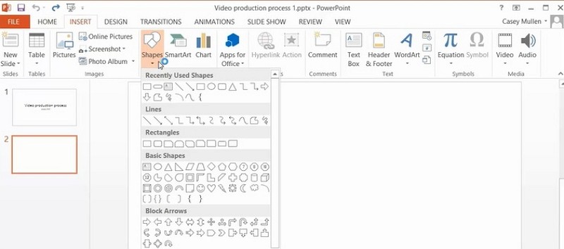 how to make a BPMN in PowerPoint