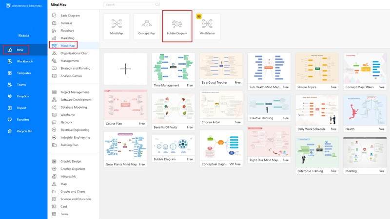 How to Make A Bubble Map in EdrawMax