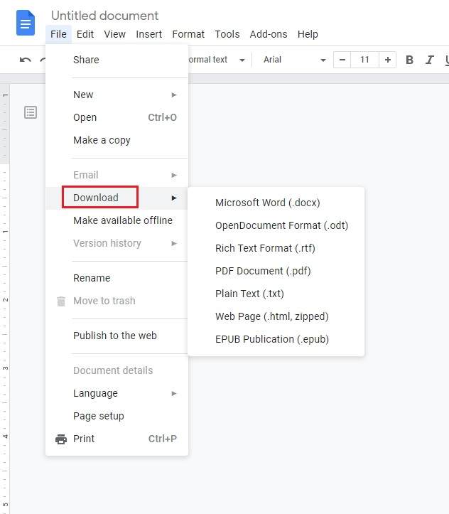 how to make a concept map on Google Docs