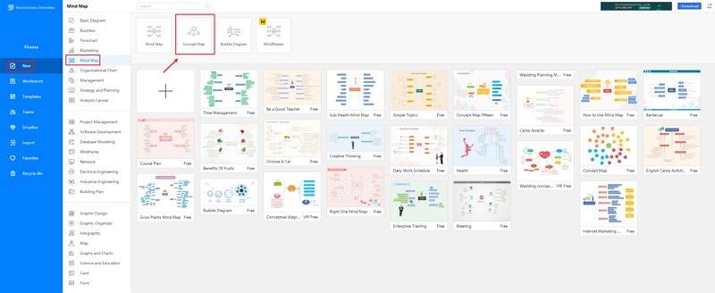 How to Make A Concept Map in EdrawMax