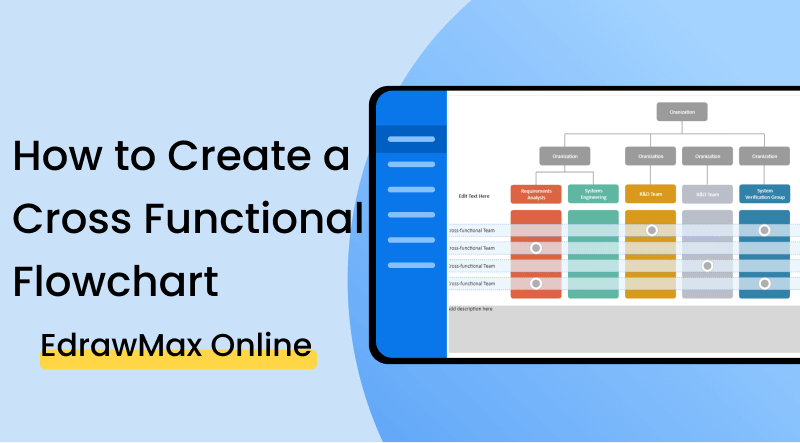 Cross Functional Diagram example