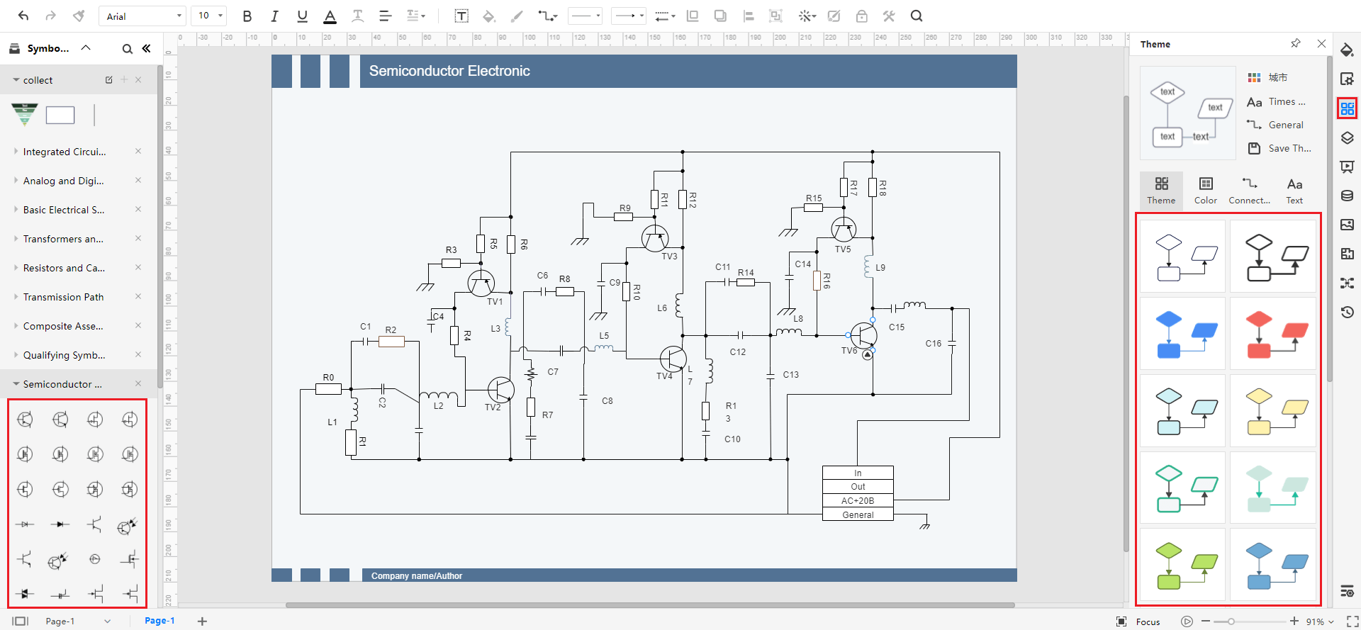 How to Create a Digital logic design Online - customize diagram