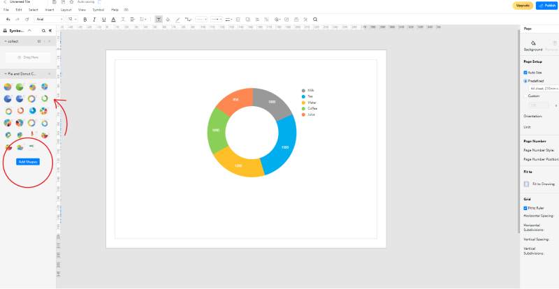 How to Create a Doughnut Chart - symbol