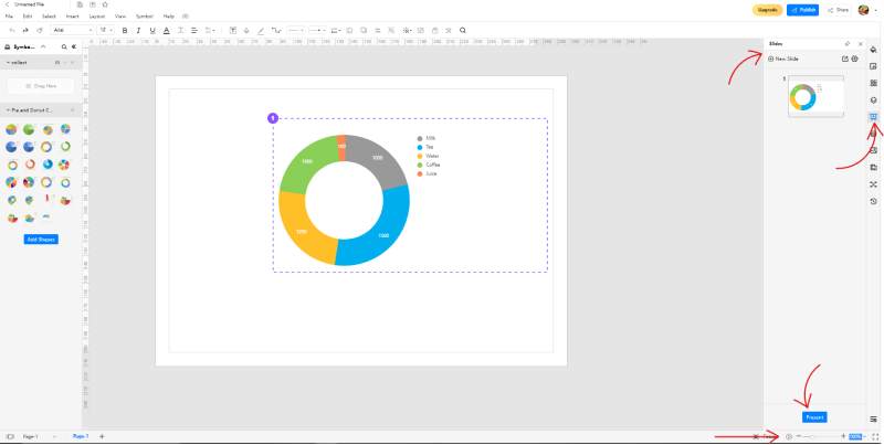 How to Create a Doughnut Chart - presentation