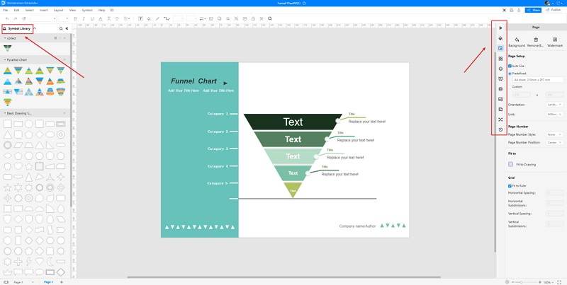 How to Make A Funnel Chart in EdrawMax