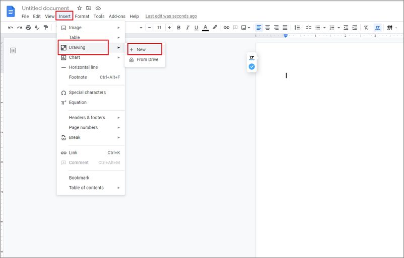 how to make a mind map in Google Docs