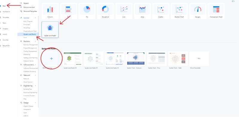 How to Create a Spider Chart Online