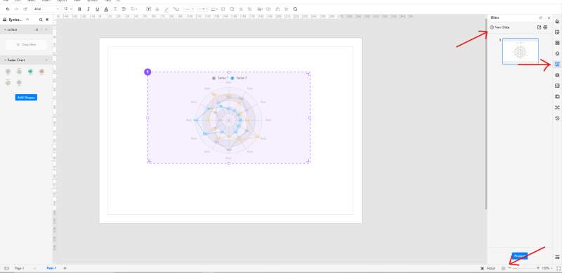 How to Create a Spider Chart - presentation