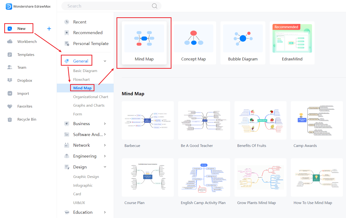 How to Create a spider diagram