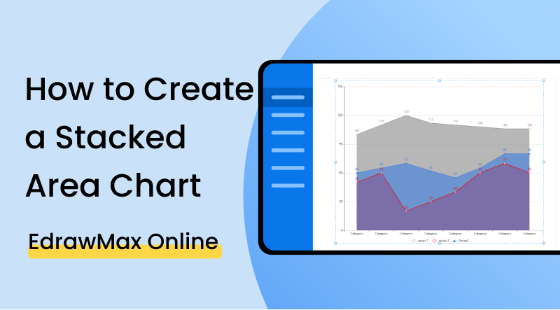 How to Create a Stacked Area Chart Online