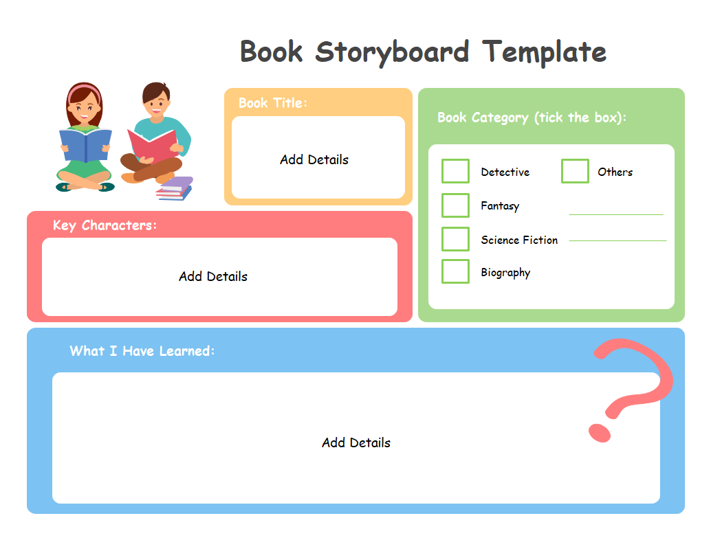 Storyboard Word Template