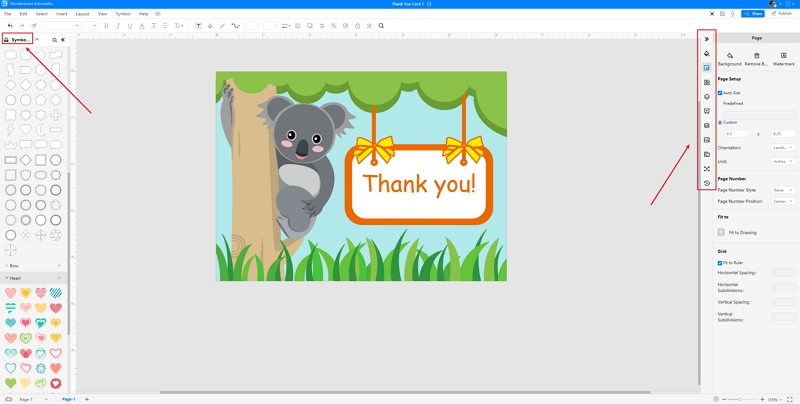 How to Make A Thank You Card in EdrawMax