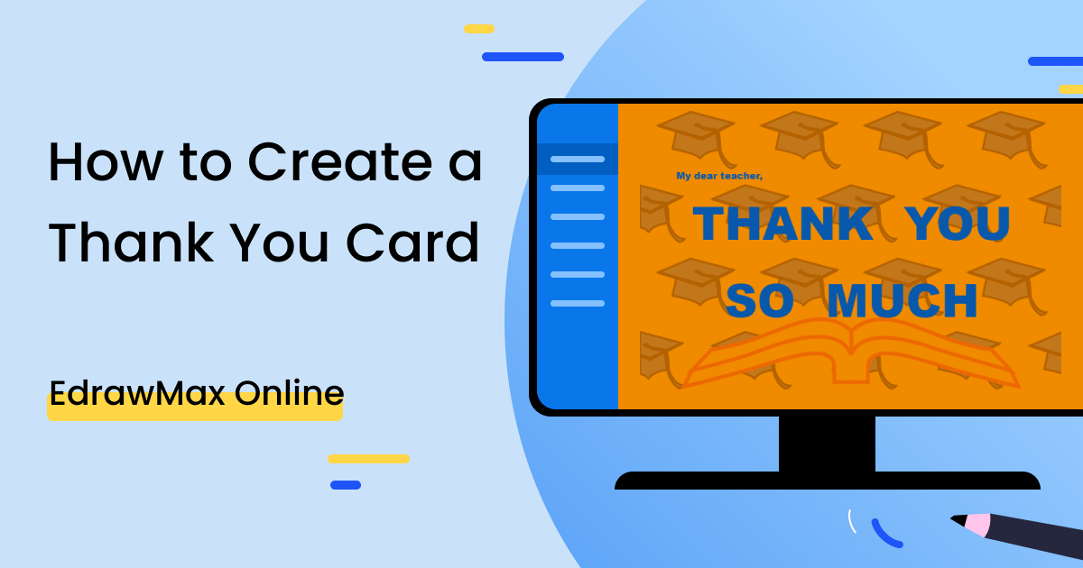 How to Create a Thank You Card | EdrawMax Online