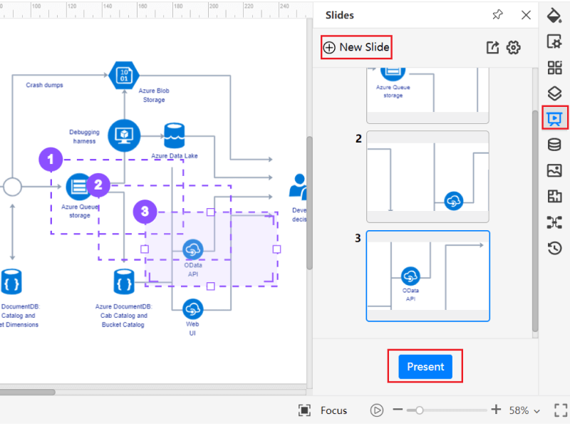 How to create azure architecture diagram - presentation