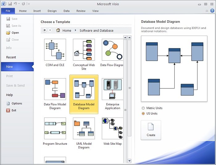 visio professional 2017 entity relationship diagrams