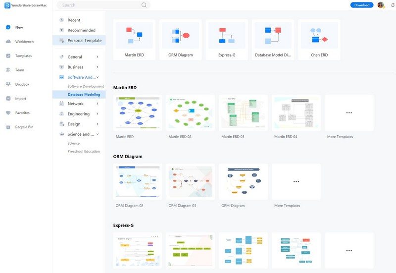 How to Make an ER diagram in EdrawMax