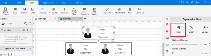 How to Make A org chart from Excel