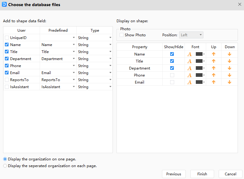 How to Make A org chart from Excel