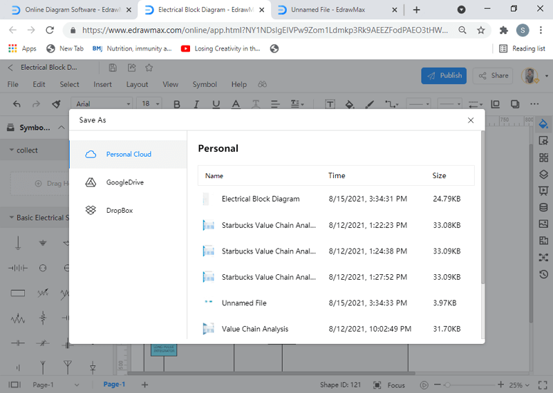 how to make a block diagram online