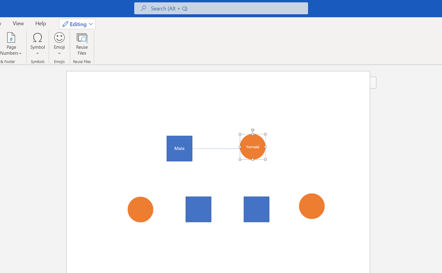 How to Make A Gengoram on Word EdrawMax Online