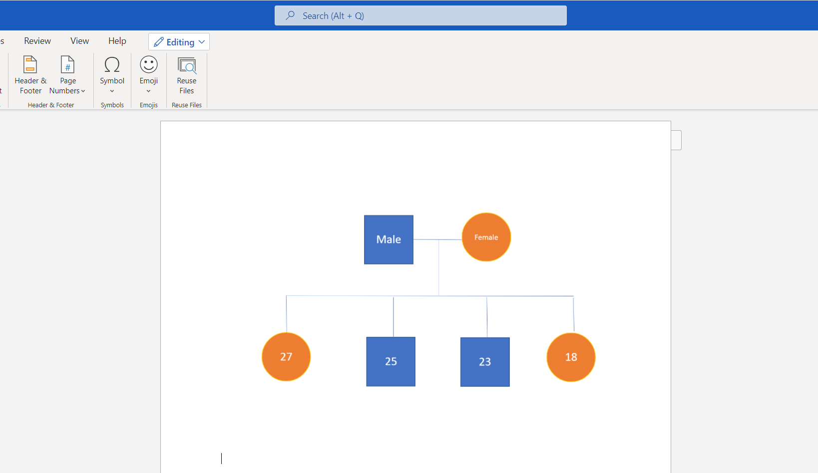 How to Make A Gengoram on Word EdrawMax Online