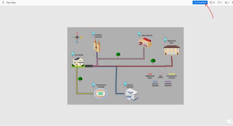 Comment créer un plan de ville - choisir un modèle