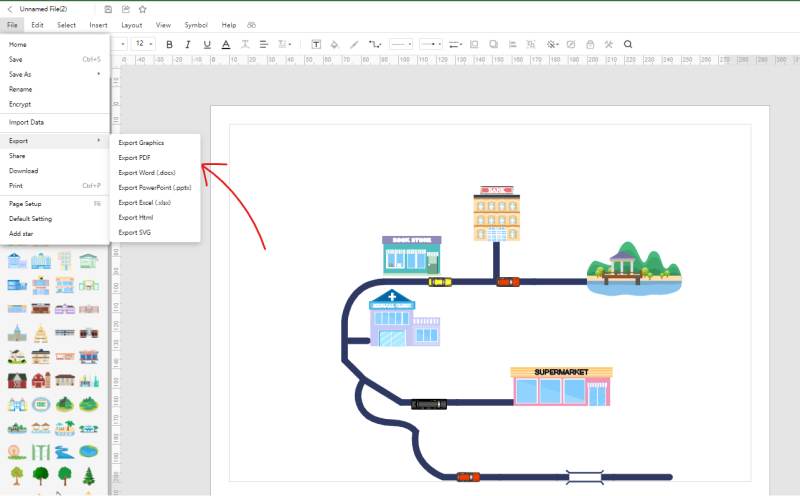 How to Draw a City Map