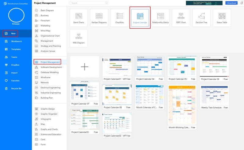 How to Make A Calendar in EdrawMax