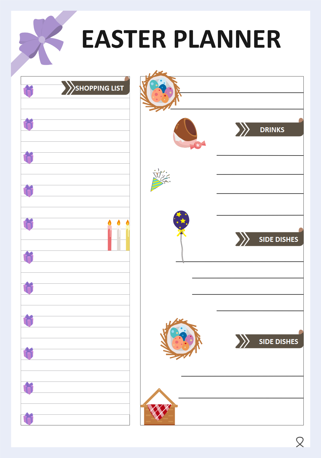 Cute Checklist Template Google Docs Printable Templates