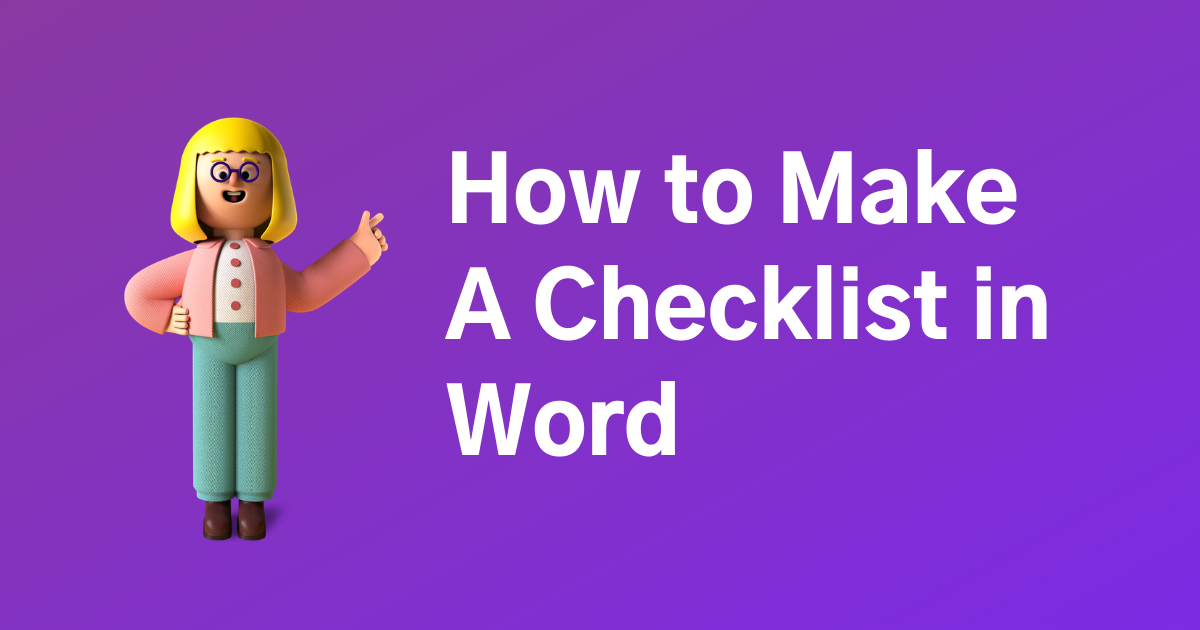 how-to-make-a-checklist-in-word-edrawmax-online