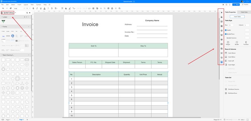 How to Make An Invoice in EdrawMax