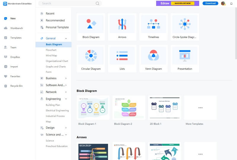 How to Create SIPOC Diagrams with EdrawMax Online