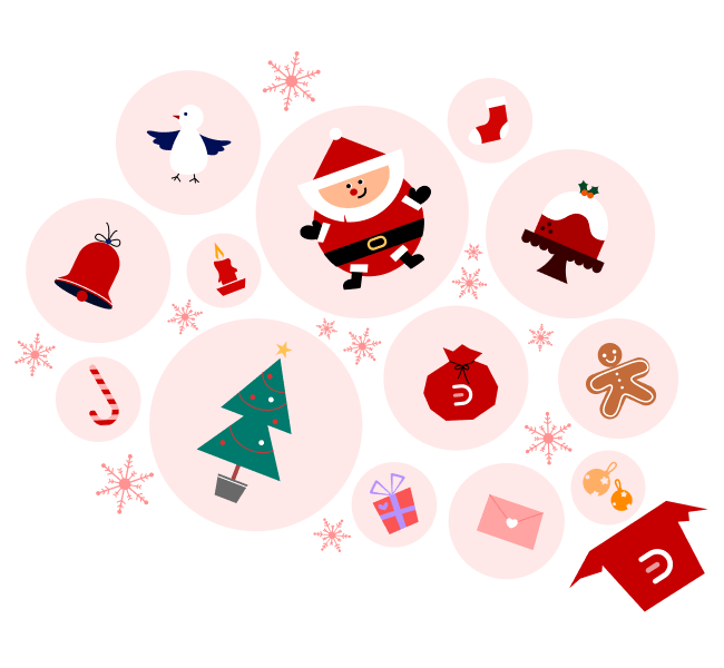 Christmas Card Design Elements