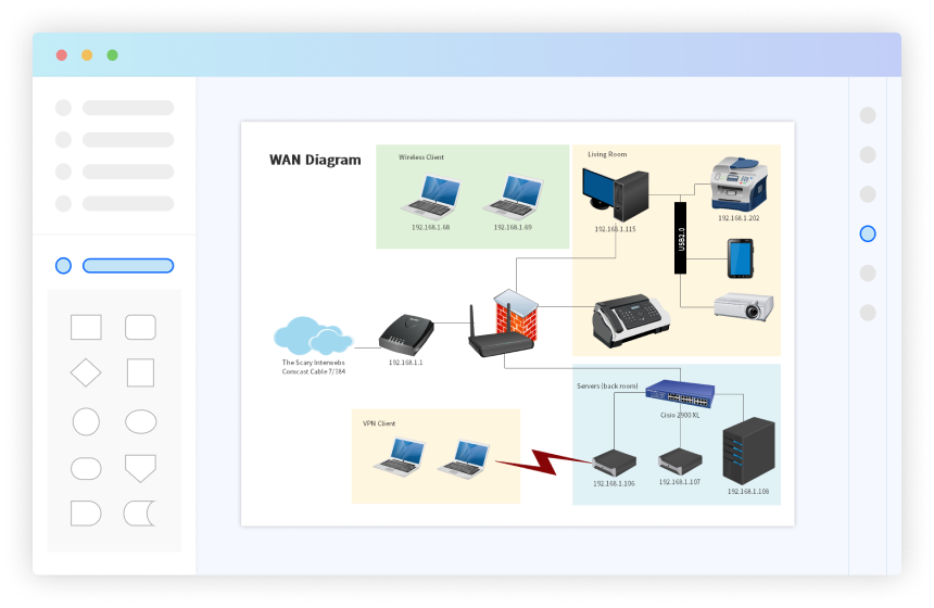 edraw network diagram download