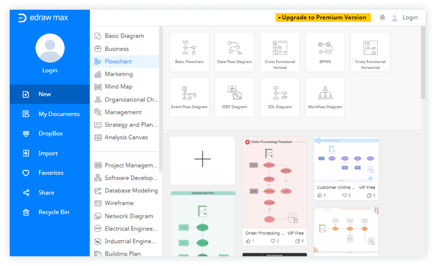 flowchart creator online