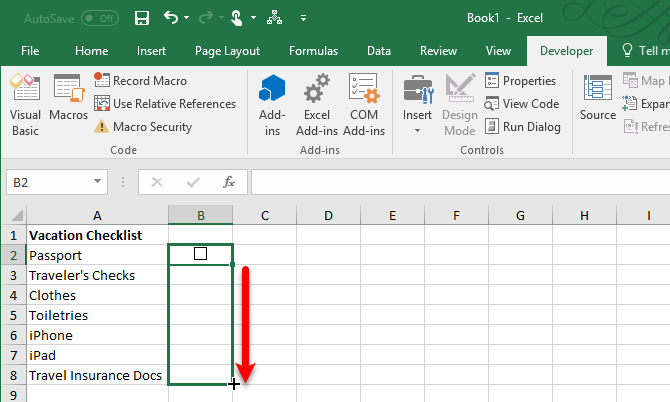 how to make a checklist