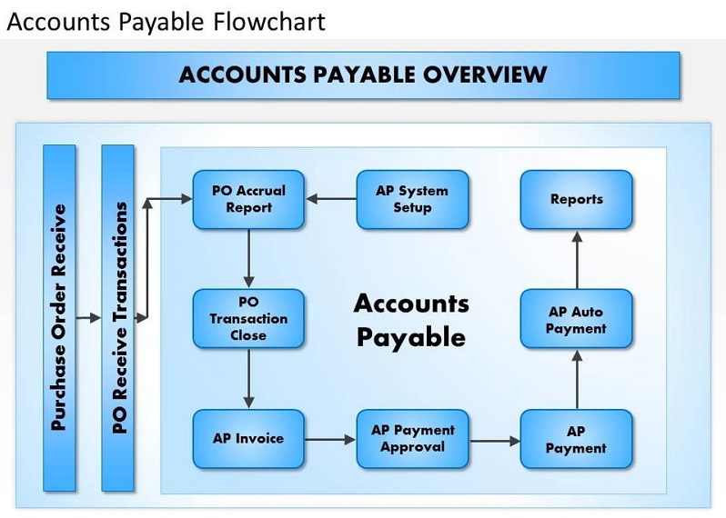 standard accounts payable catagories