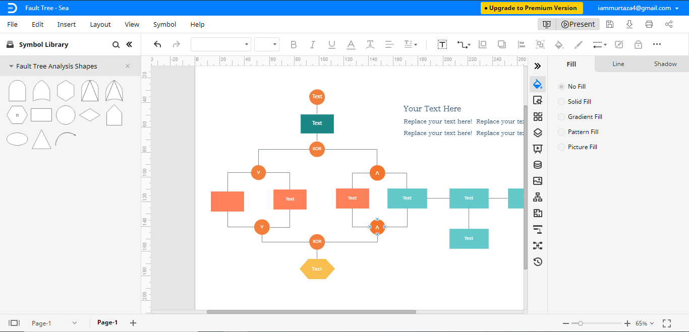 open fault tree analysis template