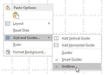 Create a grid in Microsoft PowerPoint