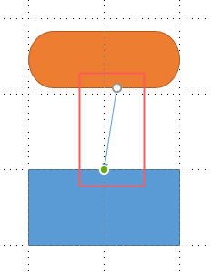 añadir líneas de conexión incorrectamente en PowerPoint