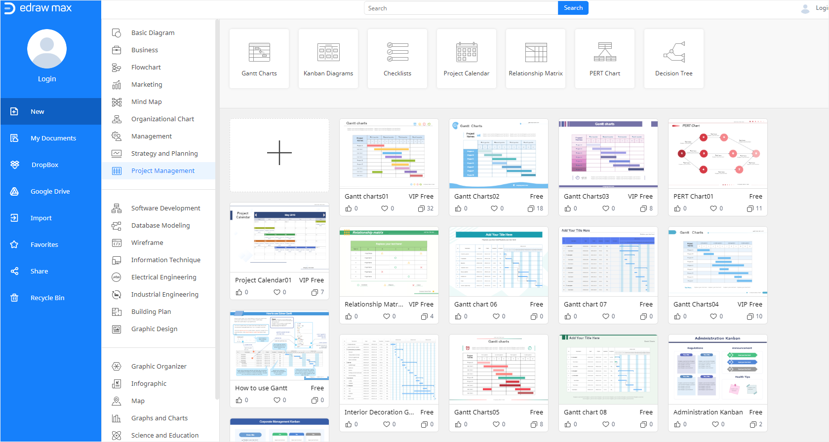 edrawmax project management